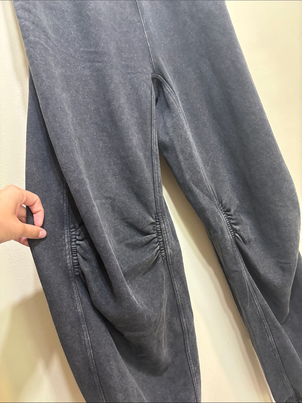 FP Movement by Free People Washed Charcoal Jumpsuit - Picture 4 of 8